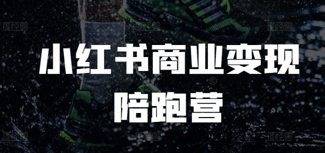 小红书商业变现陪跑营,小红书电商教程-Z网创
