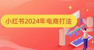小红书2024年电商打法，手把手教你如何打爆小红书店铺-Z网创