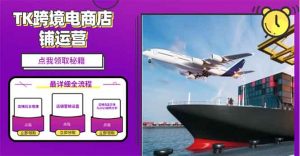 2025TK跨境电商选品趋势0到1店铺搭建最全实操讲解，轻松在家把货卖出国-Z网创