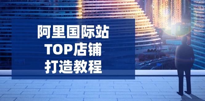 阿里国际站TOP店铺打造教程:涵盖平台到高阶,解决运营难题,提升询盘-Z网创