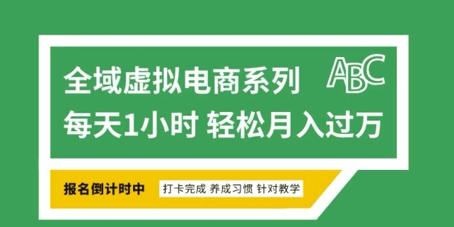 全域虚拟电商变现系列,通过平台出售虚拟电商产品从而获利-Z网创