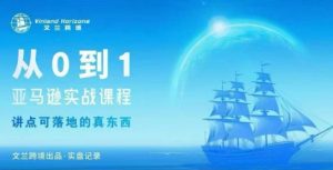 从0-1亚马逊实战课程,亚马逊从0-1,从1-10实操变现-Z网创