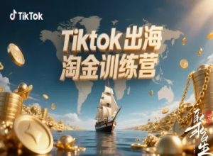 Tiktok出海淘金训练营，跨境电商TK实战变现-Z网创
