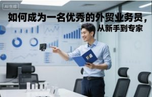 如何成为一名优秀的外贸业务员，从新手到专家-Z网创