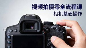 视频拍摄零全流程课：从相机基础操作到电影构图、光影布光、分镜头设计等-Z网创