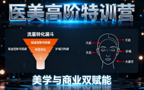 0-1000万医美高阶特训营课程-Z网创