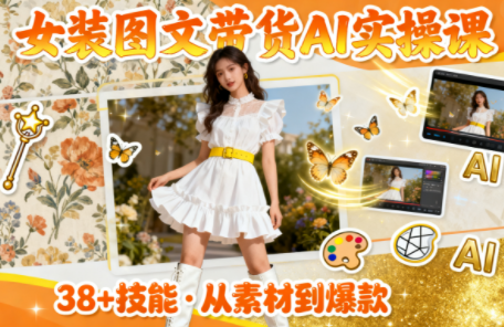 女装图文带货的AI实操课-Z网创