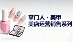 美甲店运营销售系列，助力美甲店老板及从业者提升运营、销售与管理能力-Z网创