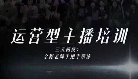 婉婉运营型主播培训线下课,主播四大能力,十小时线下录像+字幕,内容比线上课干-Z网创