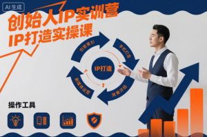 创始人IP实训营,IP打造实操课-Z网创