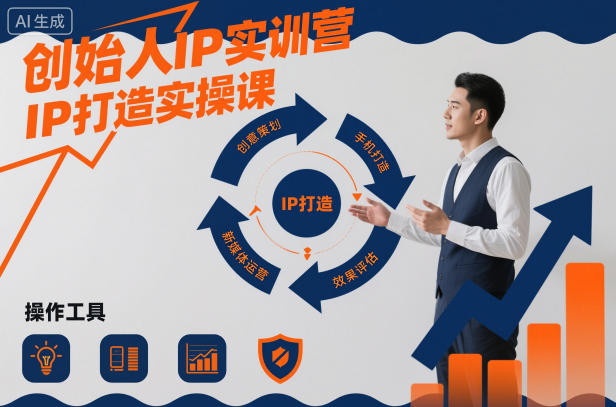 创始人IP实训营,IP打造实操课-Z网创