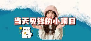 当天能收益的3个小项目拆解_包括平台+操作流程-Z网创