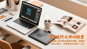 PS进阶大师训练营,从基础工具到商业案例全掌握,具备专业设计能力,月接单收入6000-1.2万-Z网创