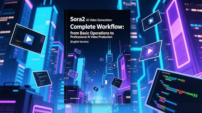 Sora2 AI视频生成的系统教程(英文版-Z网创