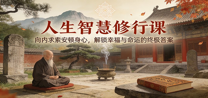 人生智慧修行课:向内求索安顿身心,解锁幸福与命运的终极答案-Z网创