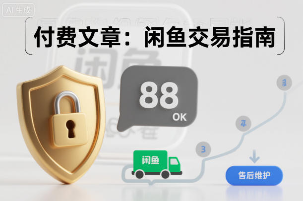 付费文章：闲鱼交易指南，怎么才能降低被坑被马扁的概率-Z网创