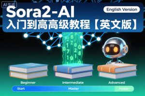 Sora2-AI入门到高级教程【英文版】-Z网创