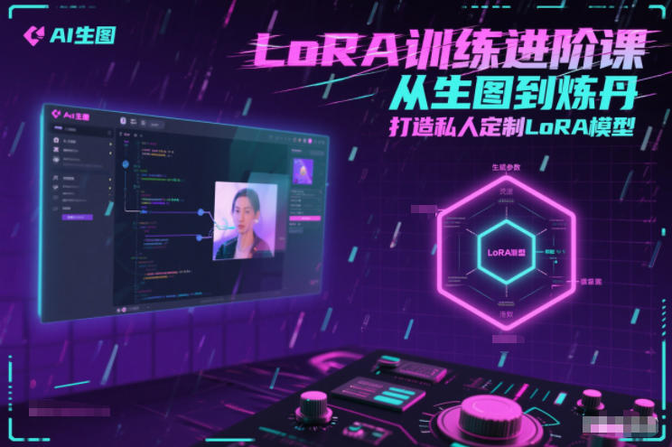 LoRA训练进阶课，从生图到炼丹，打造私人定制LoRA模型-Z网创