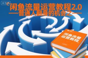 闲鱼流量运营教程2.0——普通人翻身的机会之一-Z网创