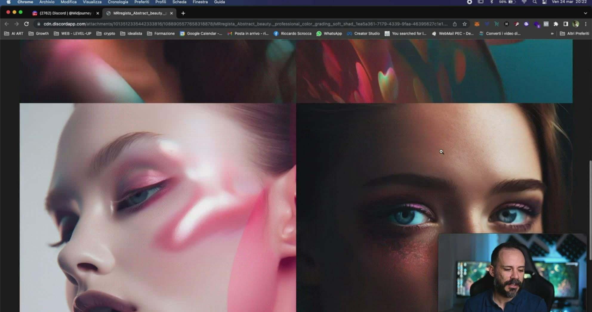 图片[5]-Midjourney AI人工智能创建和销售令人惊叹的海报教程-10节课-中英字幕-Z网创