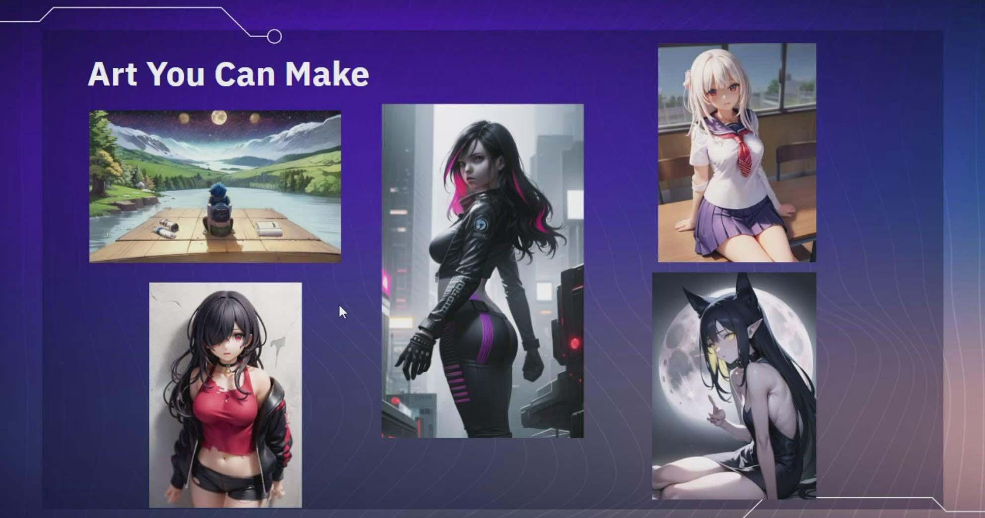 图片[2]-利用Stable Diffusion AI人工智能生成动漫艺术分步教程-14节课-中英字幕-Z网创