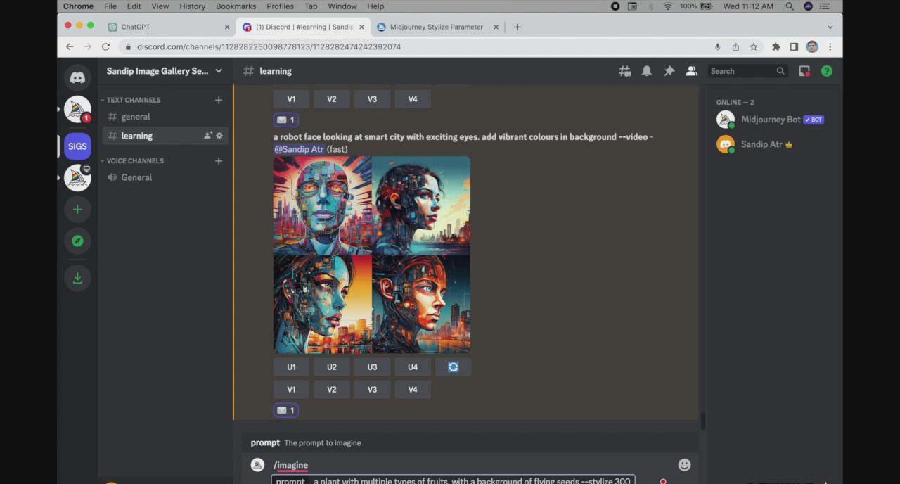 图片[2]-ChatGPT4 和 MidJourney AI 绘画聊天革命性指南教程-33节视频课-中英字幕-Z网创