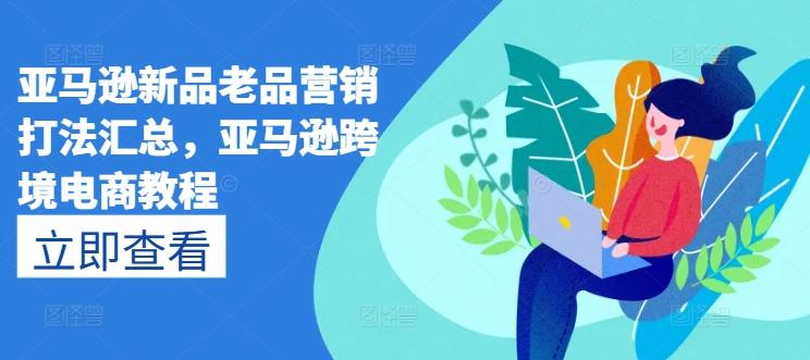 亚马逊新品老品营销打法汇总，亚马逊跨境电商教程-Z网创