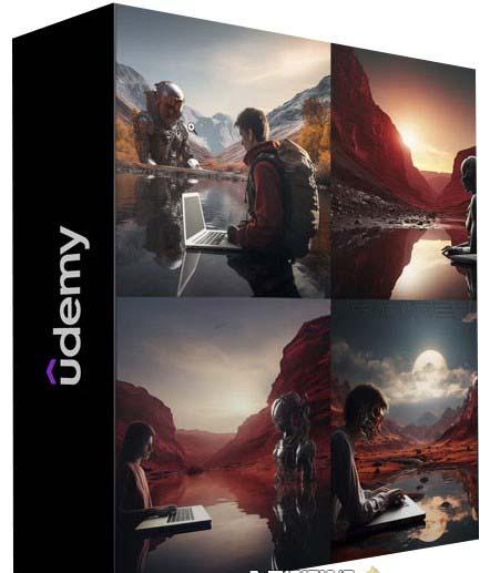 ChatGPT4 和 MidJourney AI 绘画聊天革命性指南教程-33节视频课-中英字幕-Z网创