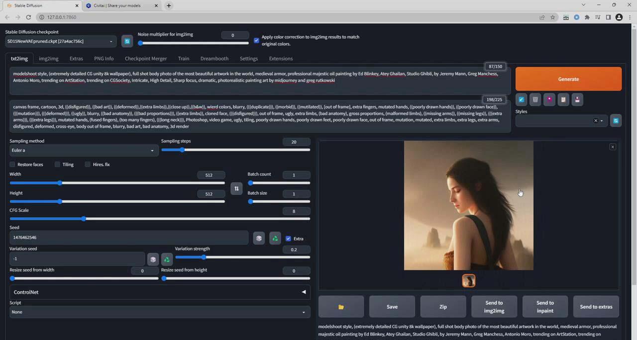 图片[2]-Stable Diffusion 大师班: 利用AI创建艺术图像及视频-31视频课-中英字幕-Z网创