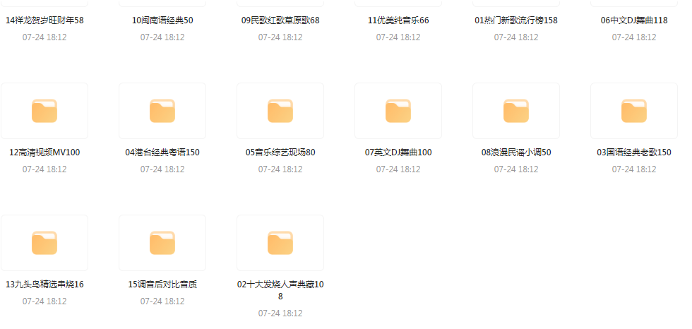 【无损音乐分享】2024龙年车载音乐九头鸟贺岁专辑-Z网创