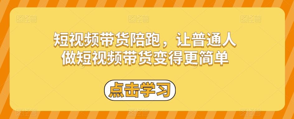 短视频带货陪跑,让普通人做短视频带货变得更简单-Z网创