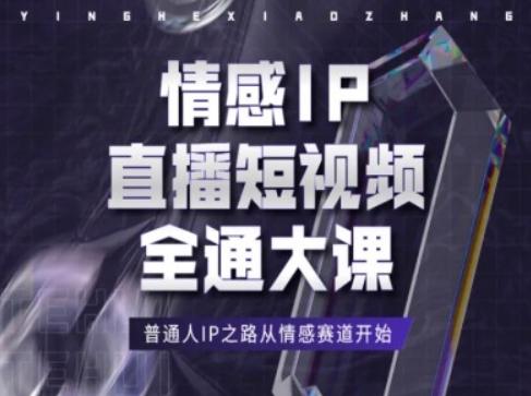 情感IP直播短视频全通大课，普通人IP之路从情感赛道开始-Z网创