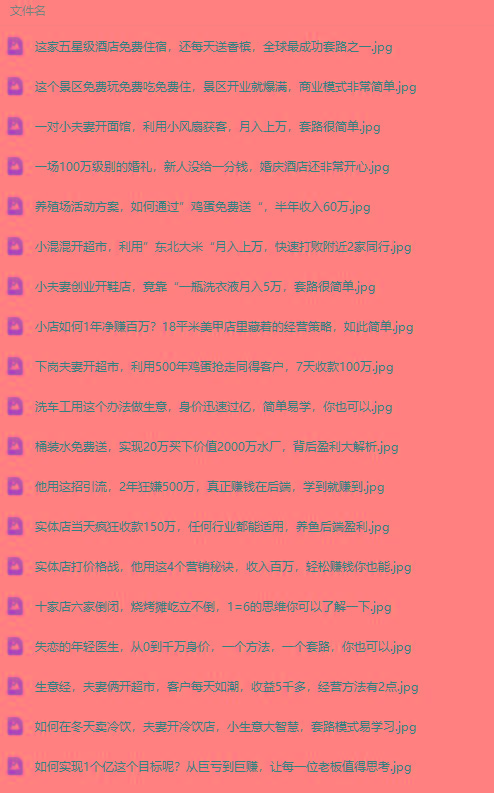 图片[2]-(9607期)真实有效391套商业模式，年入几十到几百万案例解析(电子书+视频+图文)-Z网创