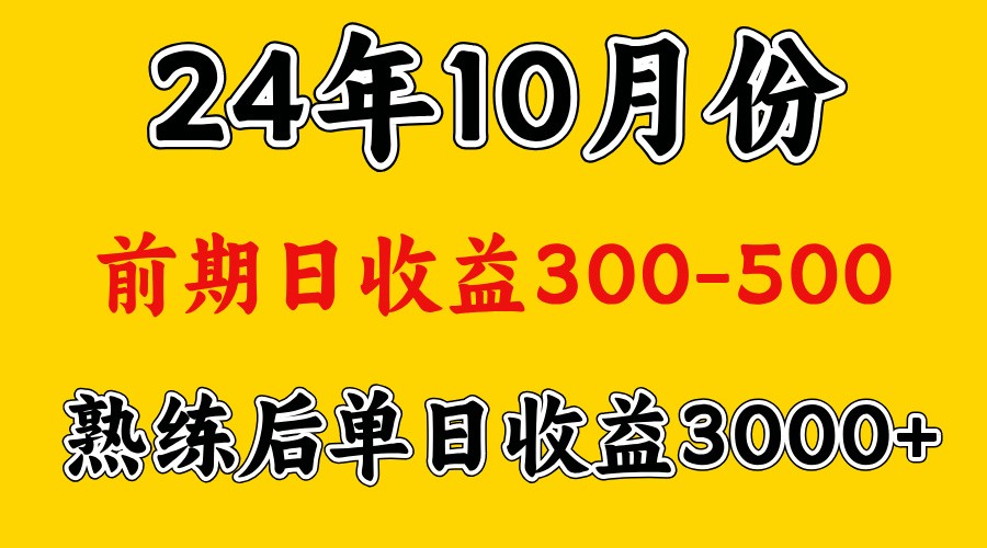 高手是怎么赚钱的.前期日收益500+熟练后日收益3000左右-Z网创