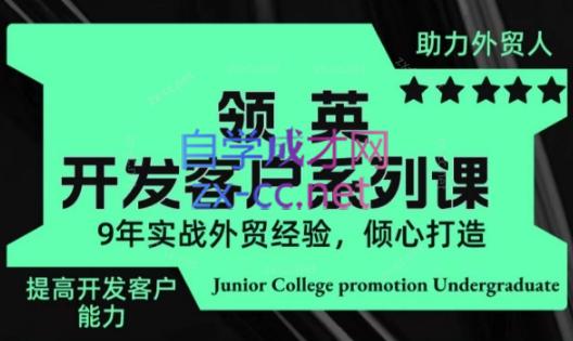 城哥·领英开发客户系列课-Z网创