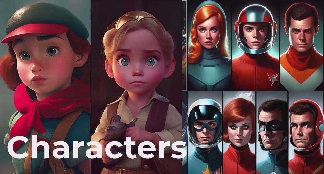 图片[3]-掌握 MidJourney V5 AI + ChatGPT创建一致的角色设计图像-22节课-中英字幕-Z网创