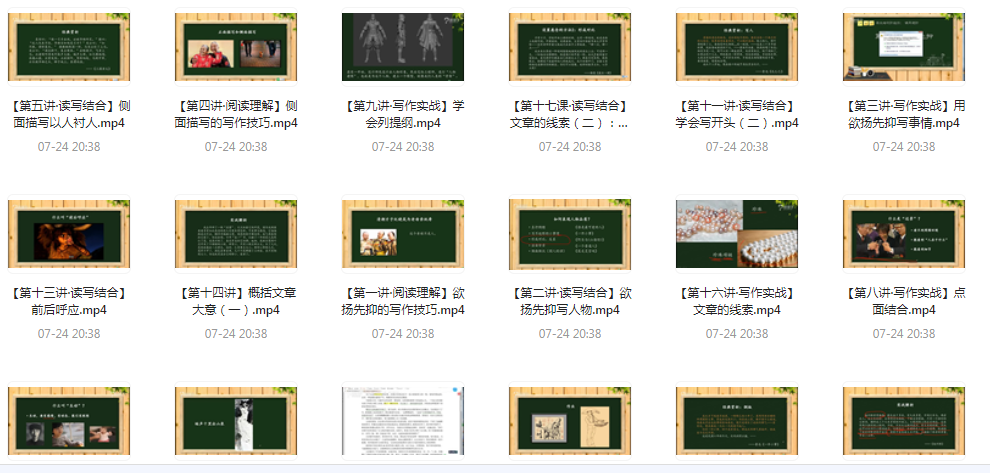 阅读理解及写作技法-Z网创