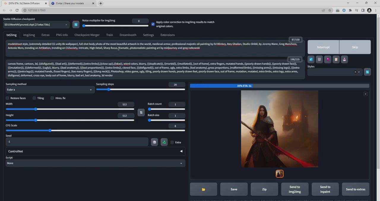 图片[1]-Stable Diffusion 大师班: 利用AI创建艺术图像及视频-31视频课-中英字幕-Z网创