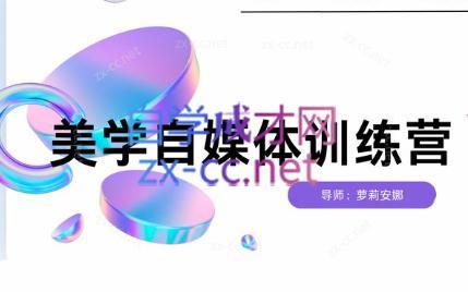 安娜·美学自媒体IP系统课-Z网创