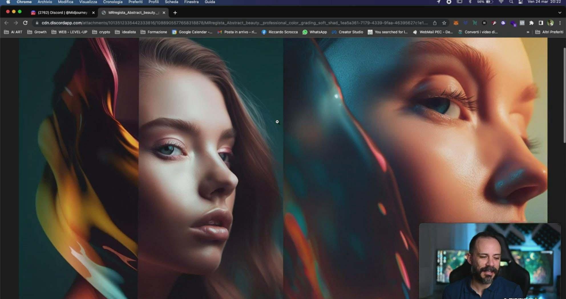 图片[6]-Midjourney AI人工智能创建和销售令人惊叹的海报教程-10节课-中英字幕-Z网创