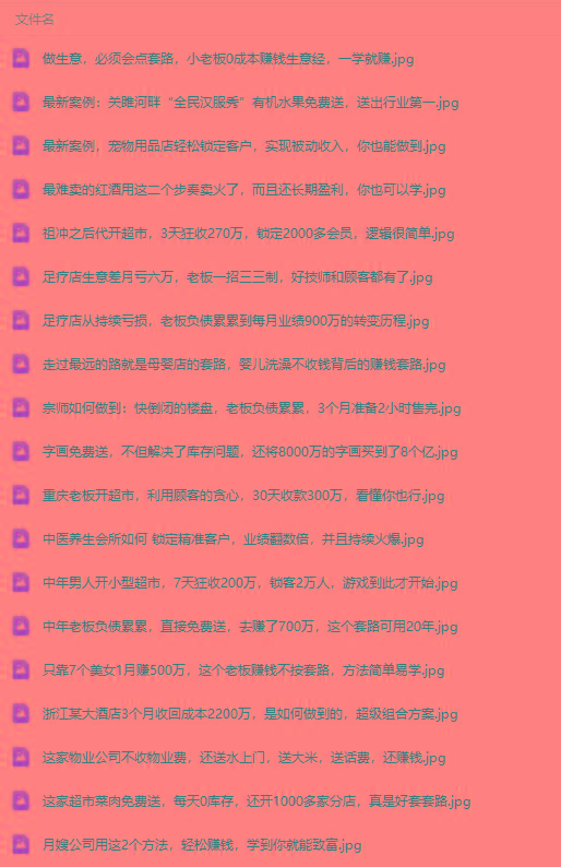 图片[3]-(9607期)真实有效391套商业模式，年入几十到几百万案例解析(电子书+视频+图文)-Z网创