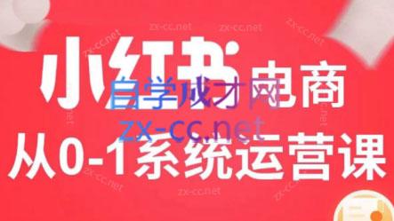 徐徐kena·小红书短视频带货实战-Z网创