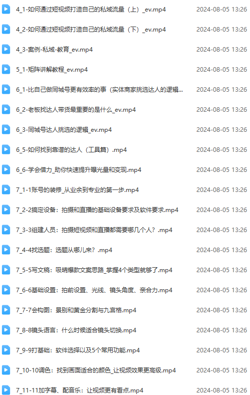 图片[2]-实体店老板获客特训营：认知、定位、文案、矩阵、直播、AI等(72节-Z网创
