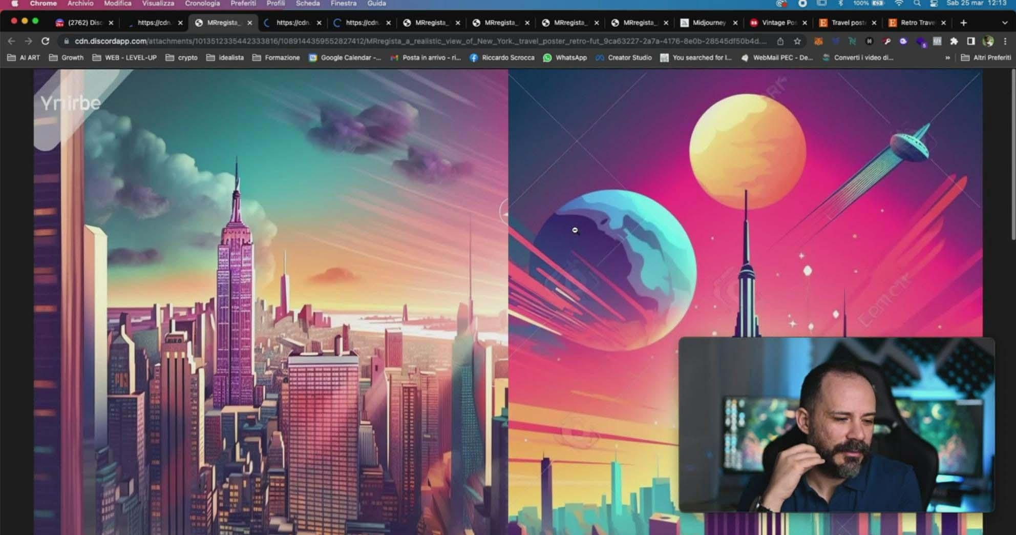 图片[11]-Midjourney AI人工智能创建和销售令人惊叹的海报教程-10节课-中英字幕-Z网创