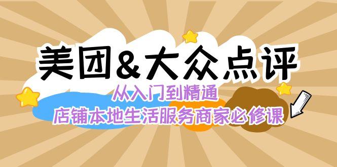 美团+大众点评 从入门到精通：店铺本地生活 流量提升 店铺运营 推广秘术 评价管理-Z网创