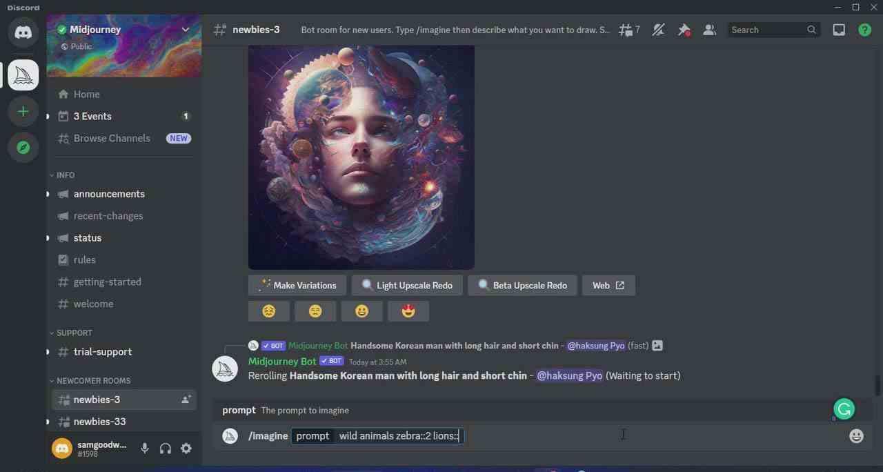 Midjourney AI人工智能艺术图片从入门到高级创作教程-33节课-中英字幕-Z网创