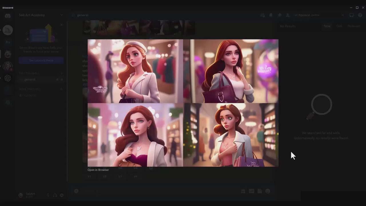 图片[5]-掌握 MidJourney V5 AI + ChatGPT创建一致的角色设计图像-22节课-中英字幕-Z网创