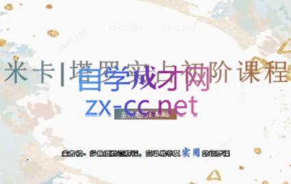 米卡·实占塔罗初阶课-Z网创